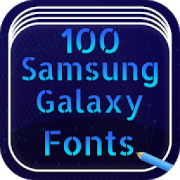 100 Samsung Galaxy Font Style icon