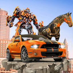 Robot Sports Car War Transform Fight 3D 2018 icon
