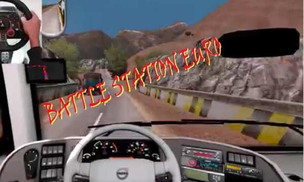 Simulator Bus Canter:battle Hill screenshot 2