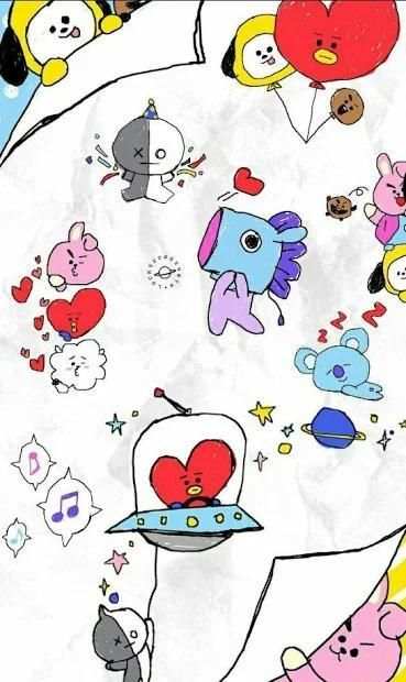 BT21 Gallery Wallpaper screenshot 2