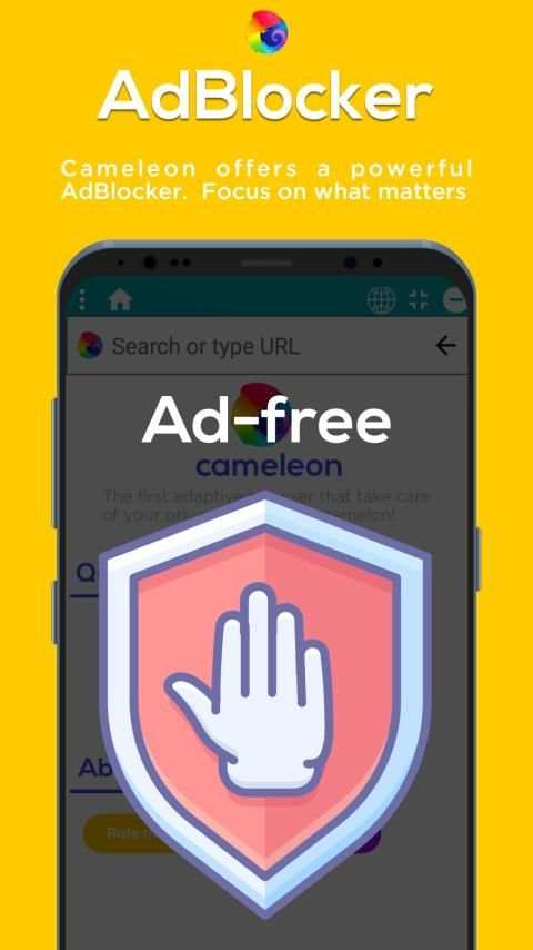 Cameleon - Privacy Ad Blocker and Float Browser स्क्रीनशॉट 5