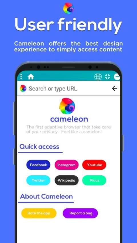 Cameleon - Privacy Ad Blocker and Float Browser स्क्रीनशॉट 6