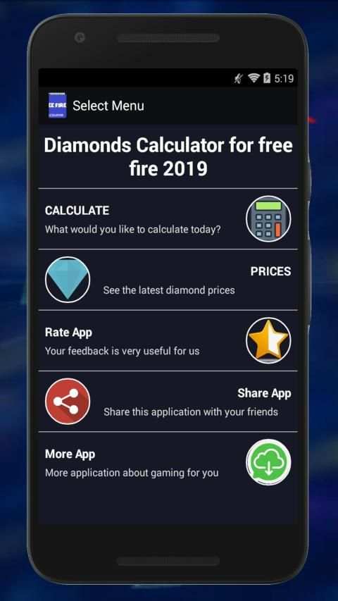 Diamond*Free Fire Calc FREE स्क्रीनशॉट 5