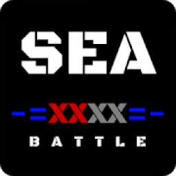 Sea Battle - retro game also known as Battleship