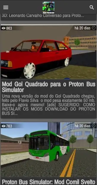 Mods para Proton Bus Simulator APK 1.0 for Android – Download Mods