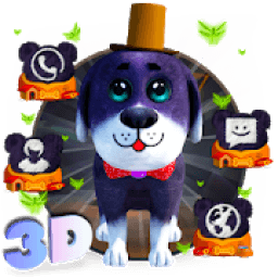 Animated Cute Dog Launcher Theme आइकन