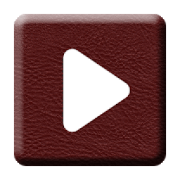 ikon Poweramp Skin Red Dark Leather