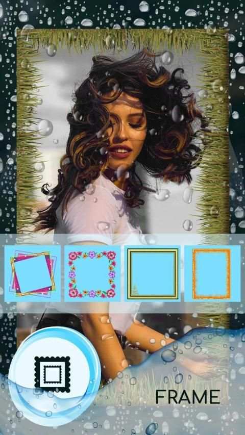 Rain snow video maker screenshot 2