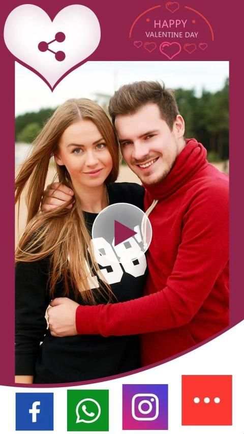 Valentine Video Maker screenshot 4