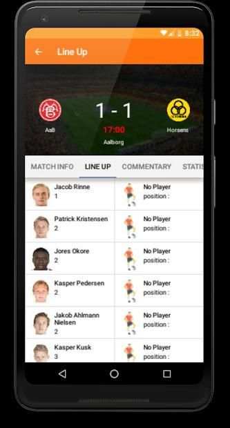 LiveScore : Soccer 2018 screenshot 4