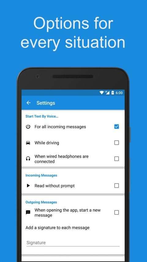 Text by Voice screenshot 2