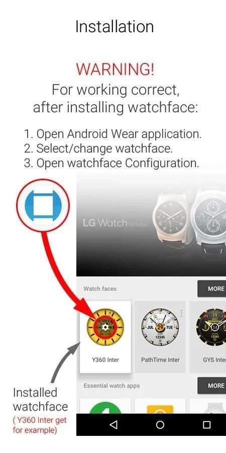 Watch face HiSpace Lite screenshot 1