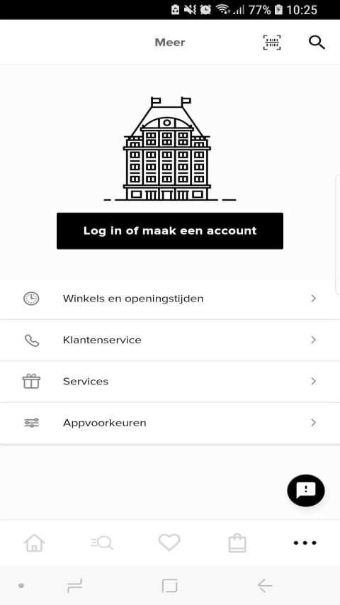 de Bijenkorf screenshot 1
