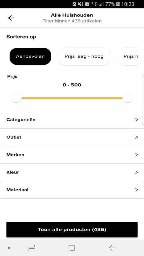 de Bijenkorf screenshot 4