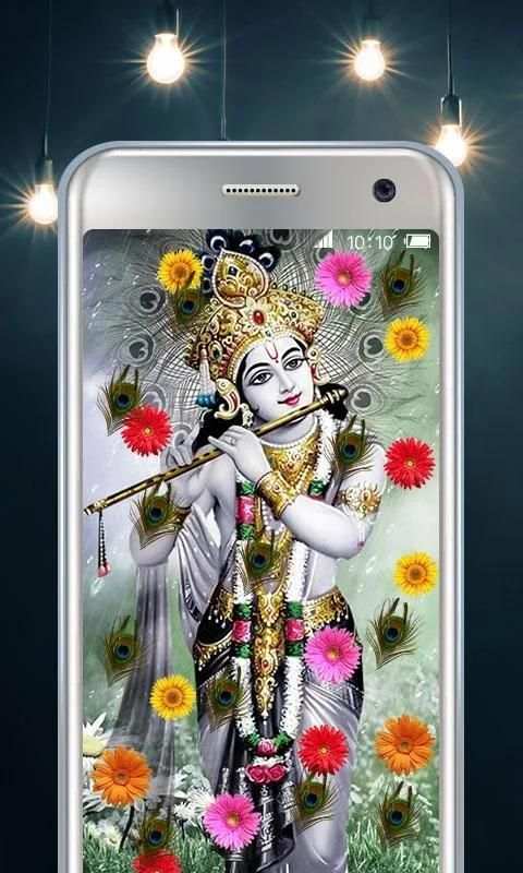 Lord Krishna Live Wallpaper स्क्रीनशॉट 6