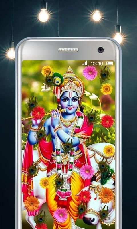 Lord Krishna Live Wallpaper स्क्रीनशॉट 1
