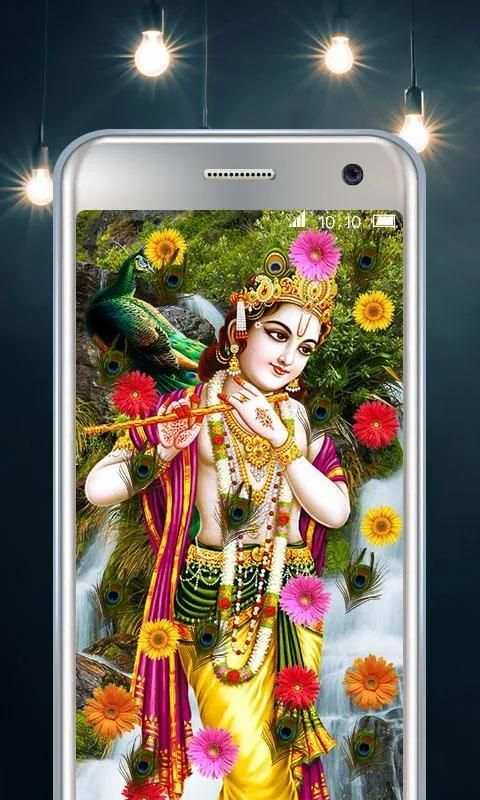 Lord Krishna Live Wallpaper स्क्रीनशॉट 5