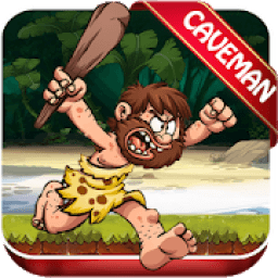 ikon Caveman run : Super Jungle Adventure Boy