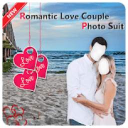 Romantic love couple Photo suit