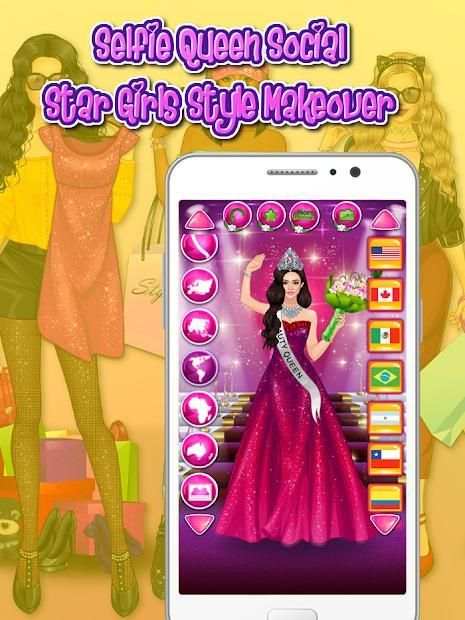 Queen Social Star Girls Style Makeover screenshot 6