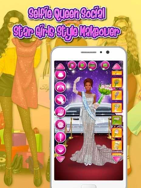 Queen Social Star Girls Style Makeover screenshot 2