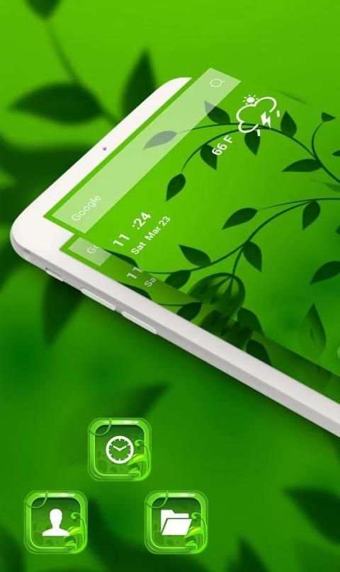 Green Leaf Launcher screenshot 4