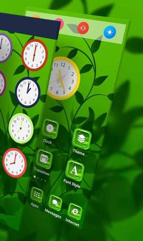 Green Leaf Launcher screenshot 1