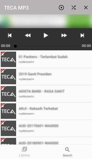 TECA MP3 screenshot 1