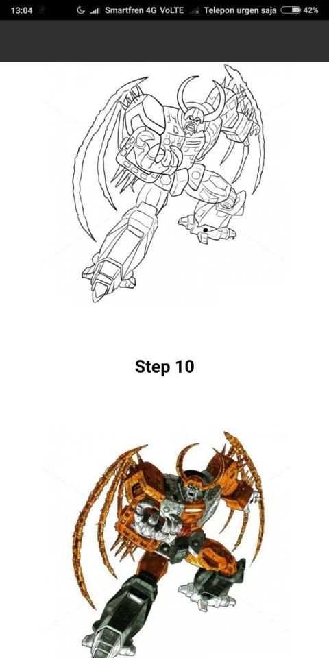 How To Draw Transformers screenshot 3