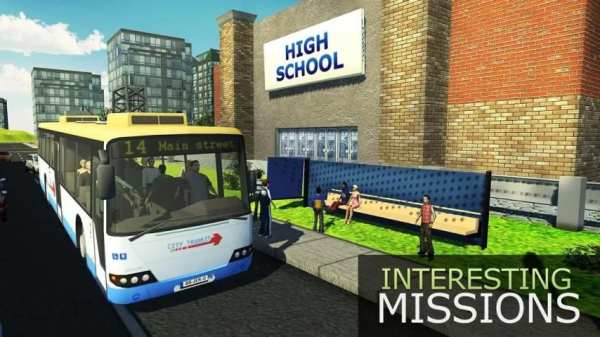 Bus Simulator 3D 2016 screenshot 3