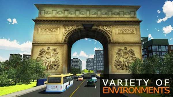 Bus Simulator 3D 2016 screenshot 2
