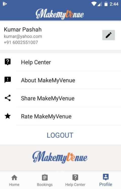 Make My Venue screenshot 2