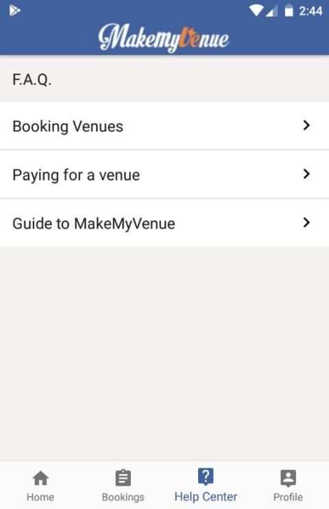 Make My Venue screenshot 1