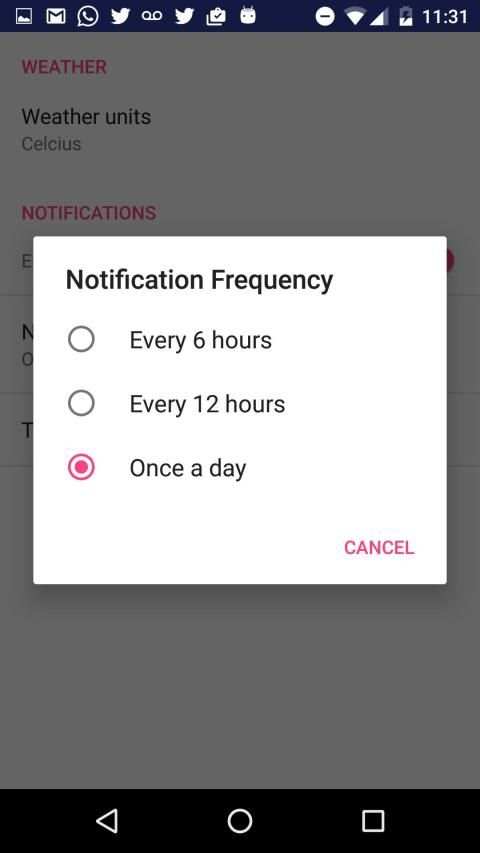 OpenWeather स्क्रीनशॉट 1