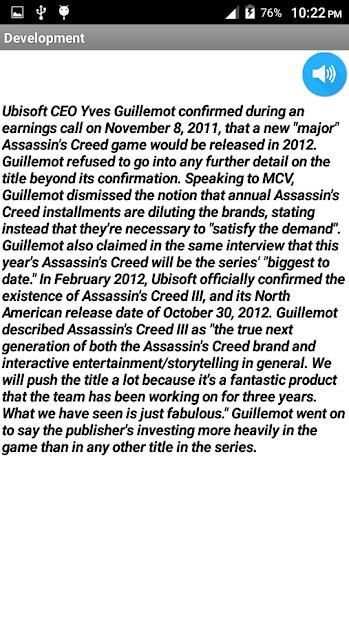 History of Assassin's Creed 3 screenshot 1