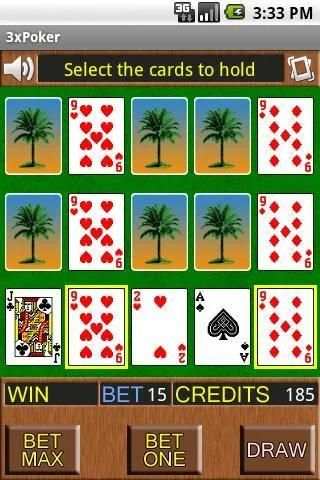 3X Poker स्क्रीनशॉट 2