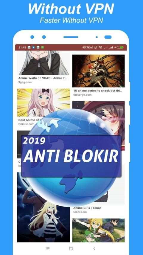 Browser Anti Blokir : Faster Proxy screenshot 4
