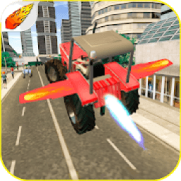 Flying Tractor Driver - Futuristic Flight आइकन