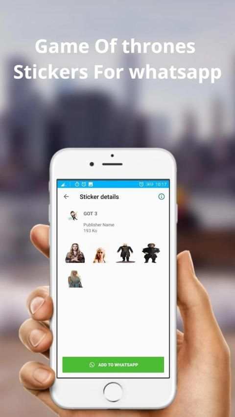 WAStickerApps - GameOf throns Sticker Pack screenshot 3