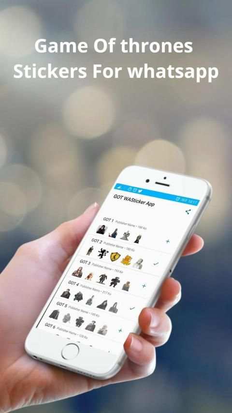 WAStickerApps - GameOf throns Sticker Pack स्क्रीनशॉट 5