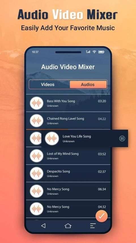 Audio Video Mixer screenshot 4