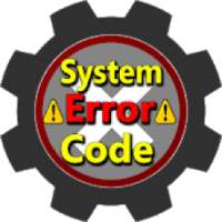 System ERROR Code Fix