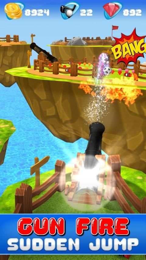 Mini Golf Hero ⛳ स्क्रीनशॉट 2