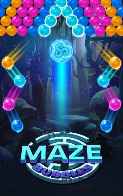 Maze Bubbles screenshot 1