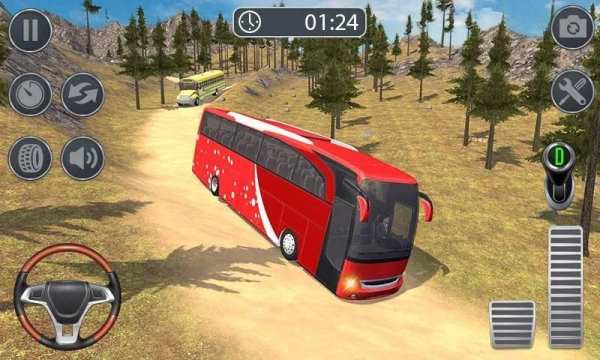 Real Bus Simulator - Hill Station Game screenshot 3