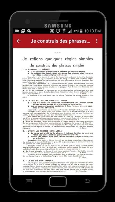 J'apprends à rédiger (sans internet) screenshot 3