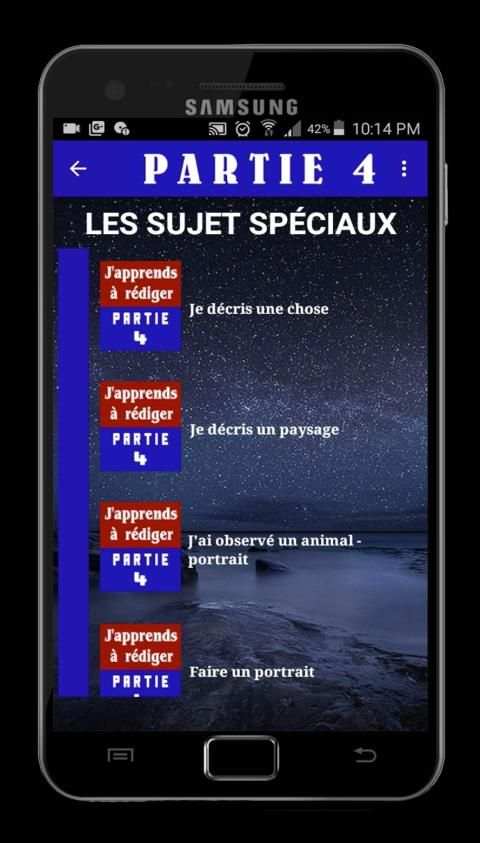 J'apprends à rédiger (sans internet) screenshot 2