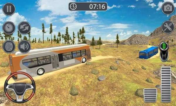 Real Bus Simulator - Hill Station Game screenshot 2