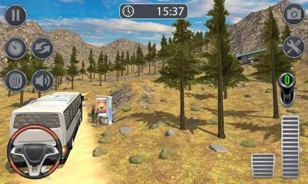 Real Bus Simulator - Hill Station Game screenshot 1