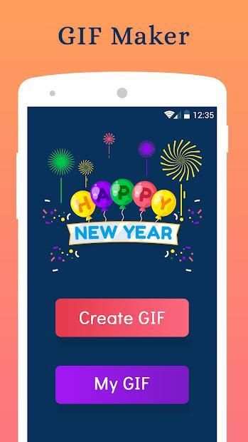 Edit Name on GIF Of New Year 2019 screenshot 4